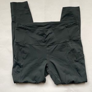 Lululemon Fast and Free Graphite 28” Sz 10
